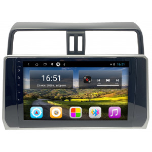 Штатная магнитола Zenith для Toyota Land Cruiser Prado 150 - Тойота Ленд Крузер Прадо 150 (2017-2021), Android 10, 2/16GB